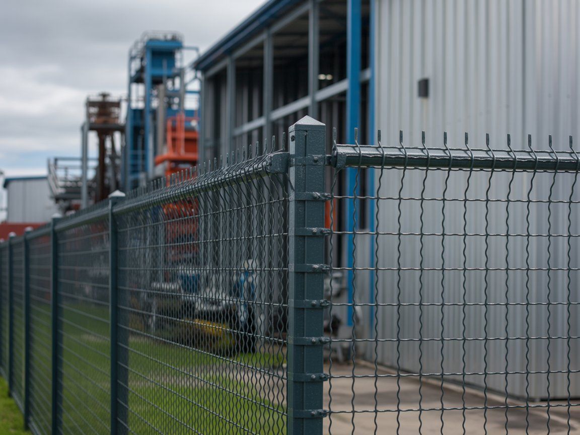 Industrial Fence Painting Melbourne