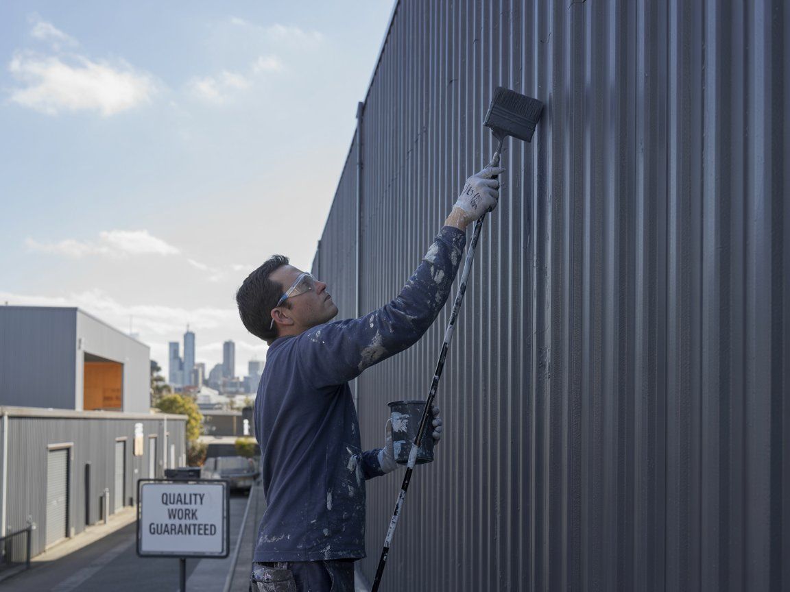 Industrial exterior painting in Melbourne