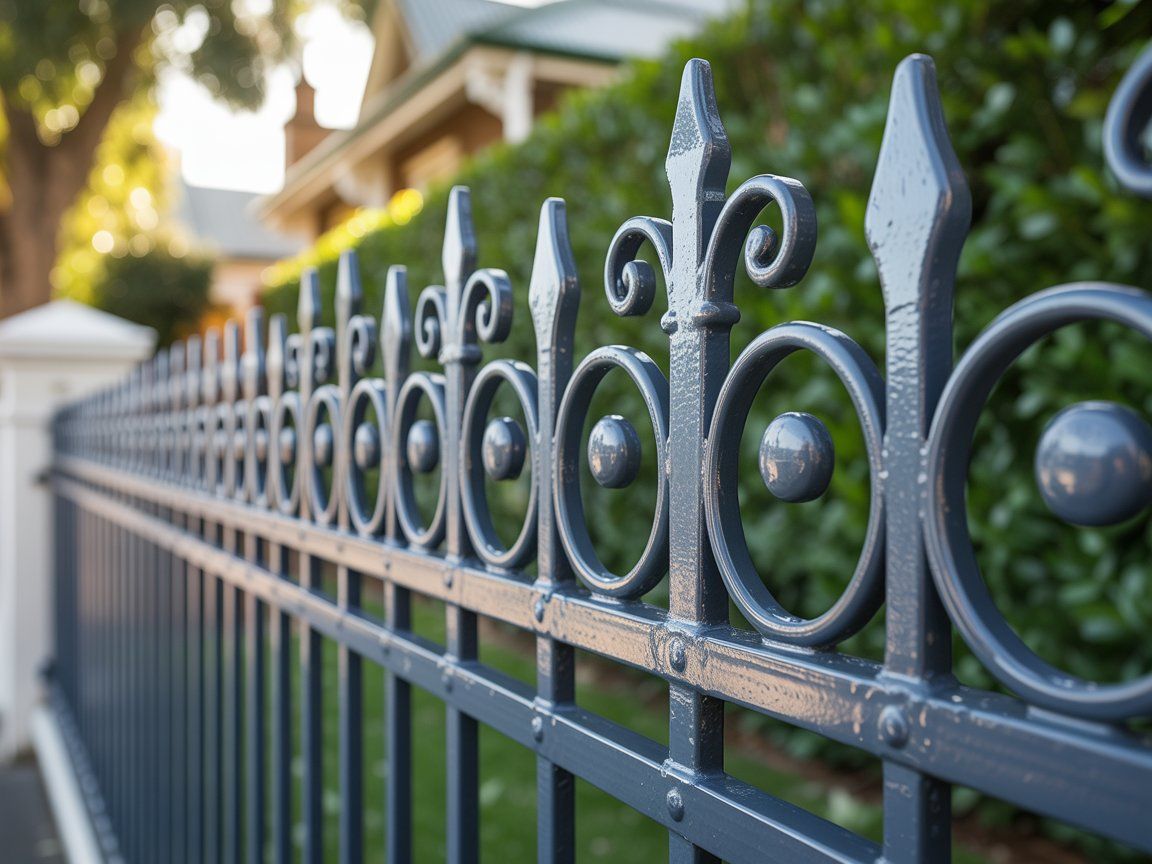 Metal Fence Painting Melbourne
